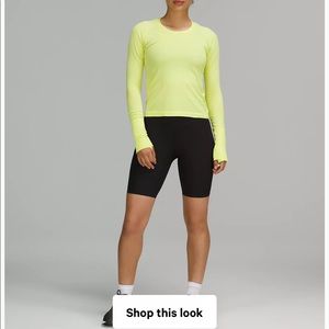 Lululemon Ribbed Biker Shorts